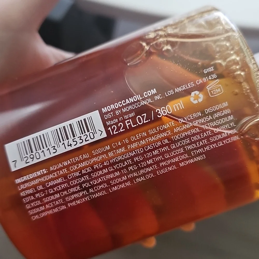 Moroccan oil Amber Noir Hand Wash